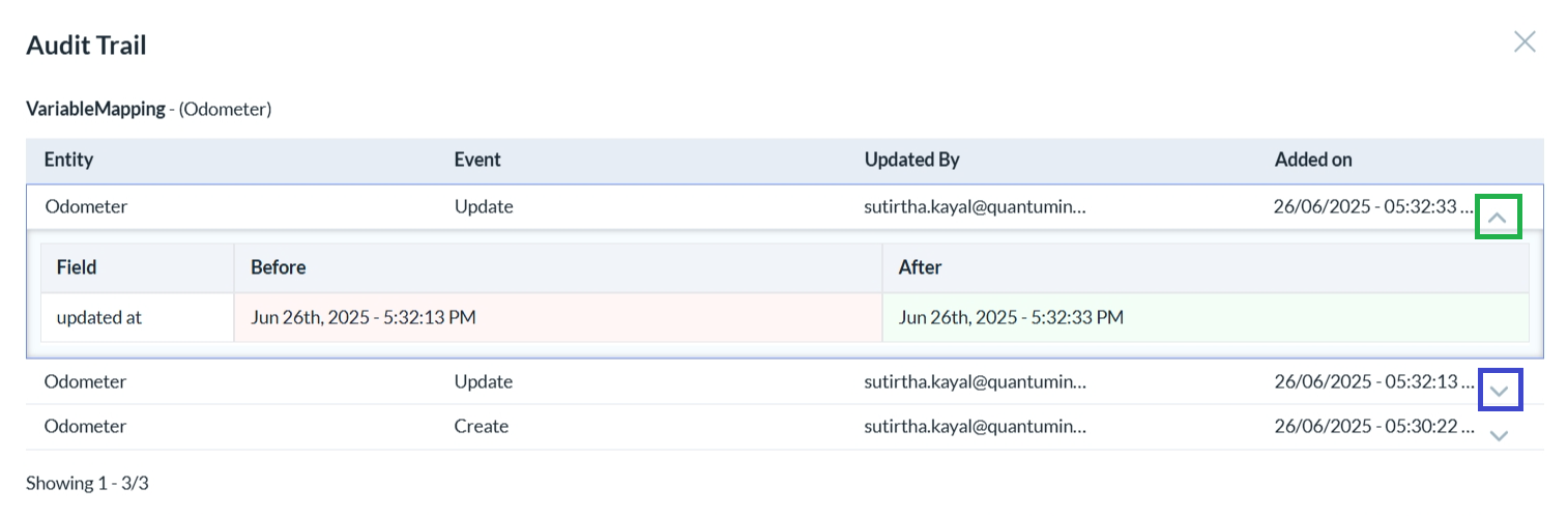 Tracking Variable Mapping Audit